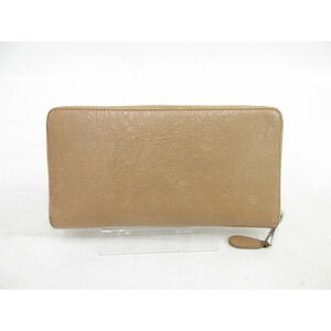 Balenciaga Wallet Giant Around Zip Beige Long